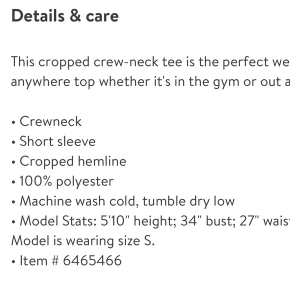 New w/tags Nike Drifit Crop Women’s size S - Picture 8 of 8